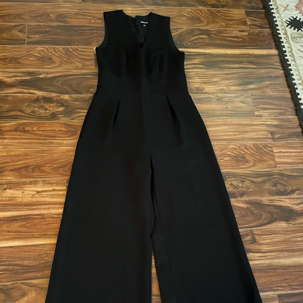 Sugarlips Black Wide Leg Jumpsuit sz L